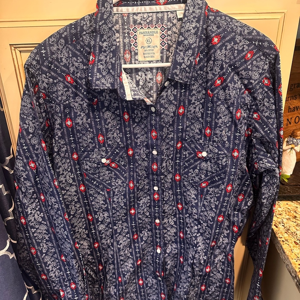 Boot Barn Panhandle western shirt for men XL